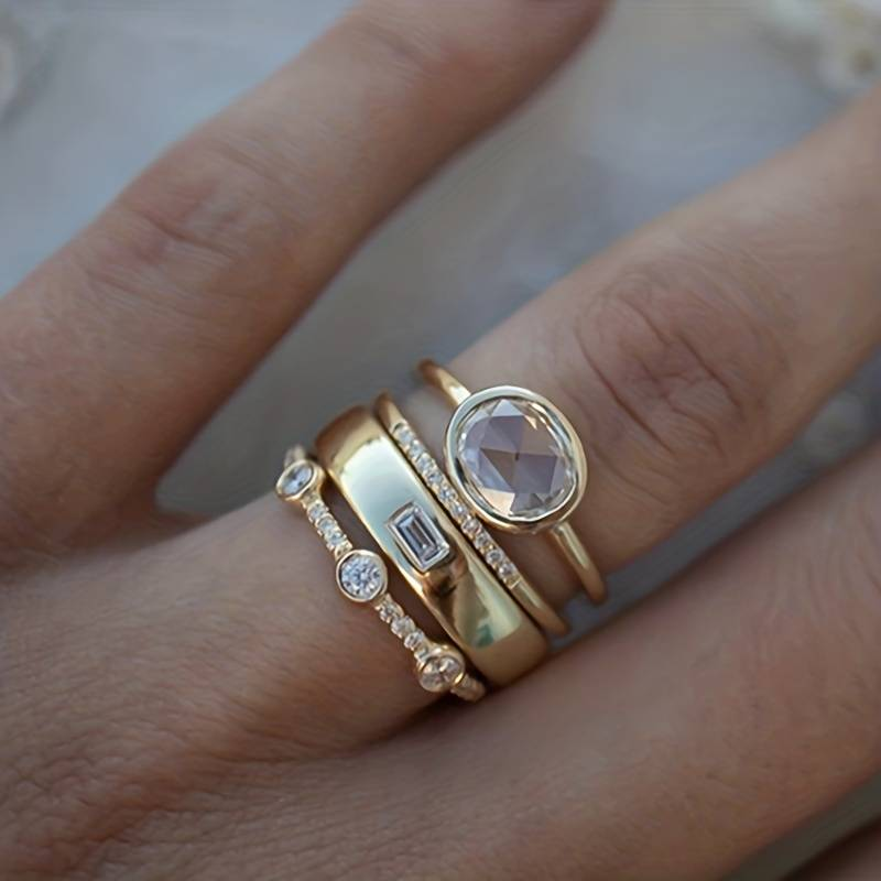 Wivina | Vintage Ring-Set mit Stil