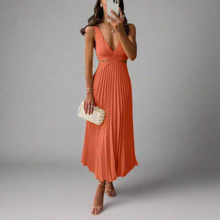 Elke | Twist-Midi mit femininer Raffinesse