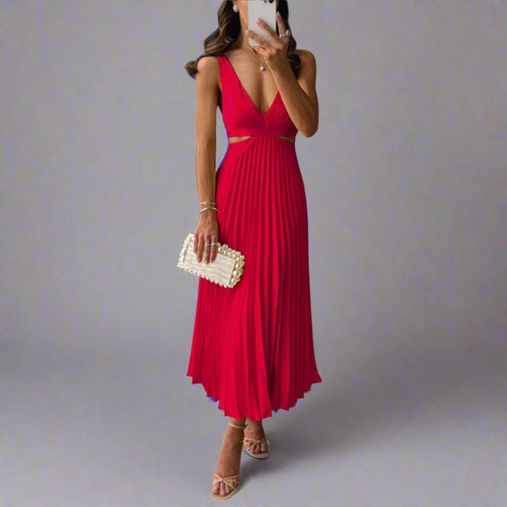 Elke | Twist-Midi mit femininer Raffinesse