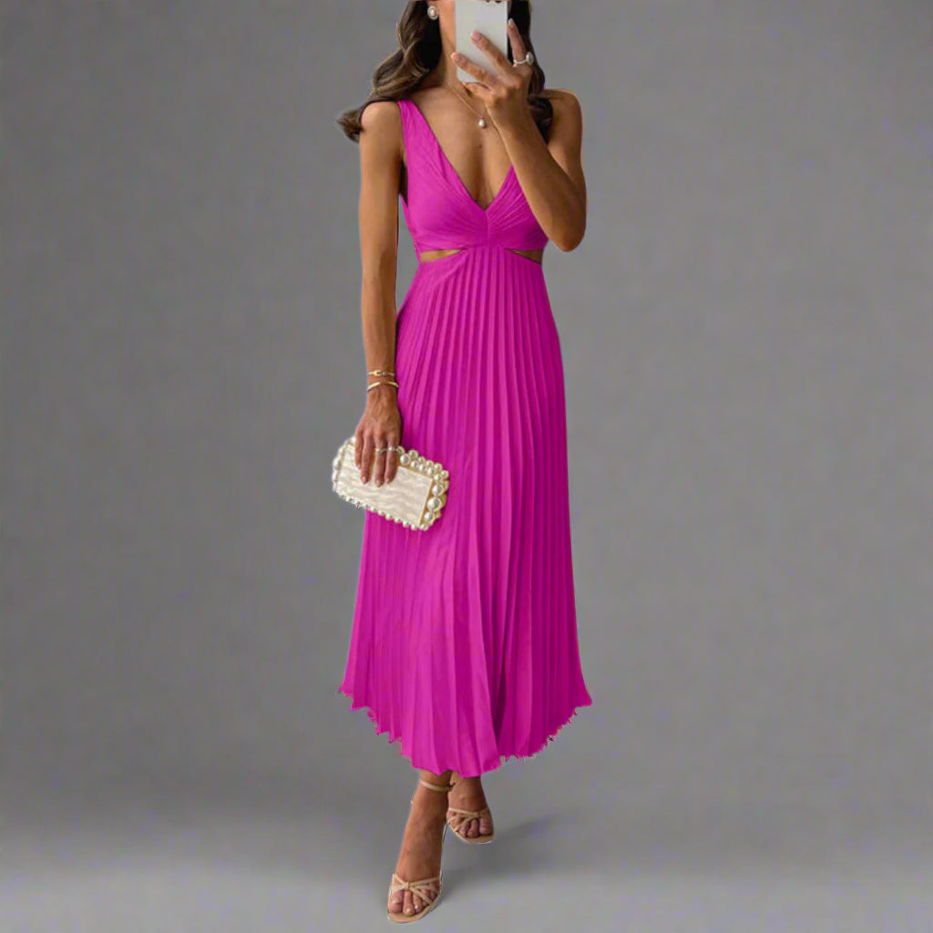 Elke | Twist-Midi mit femininer Raffinesse