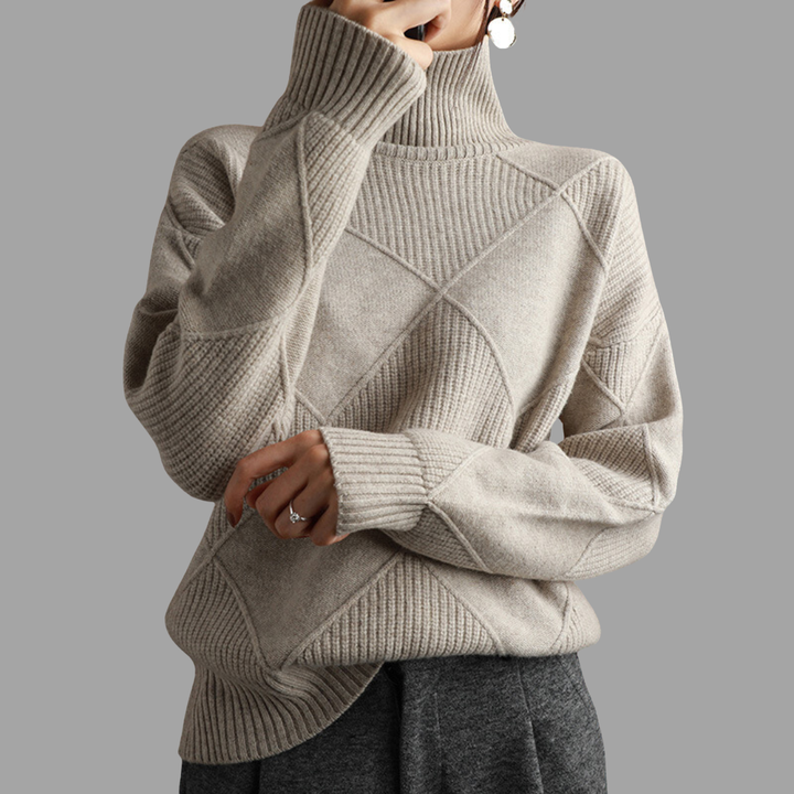 Xandrine | Kuscheliger Strickpullover für kalte Tage