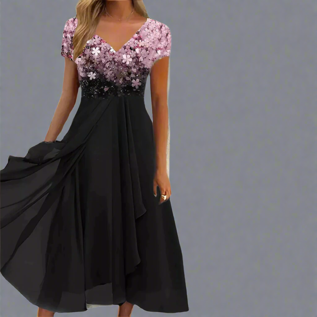 Lieselotte | Premium Spitzenkleid mit floraler Eleganz