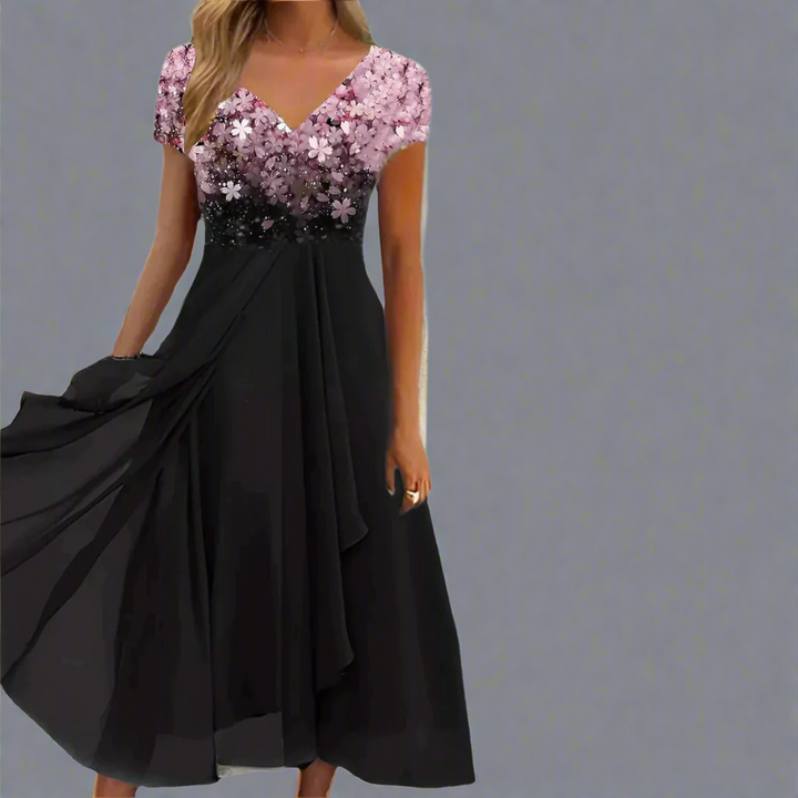 Lieselotte | Premium Spitzenkleid mit floraler Eleganz