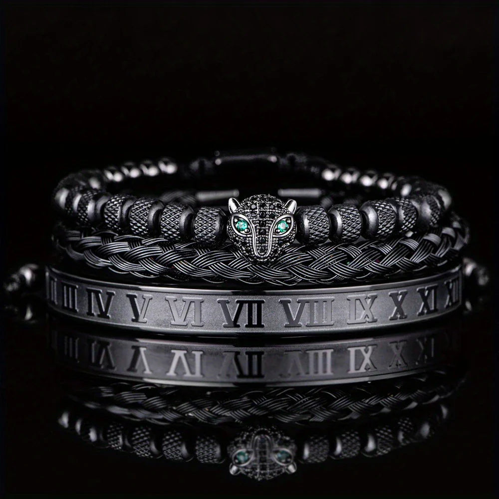 Siegmund | Lederarmband im markanten Stil