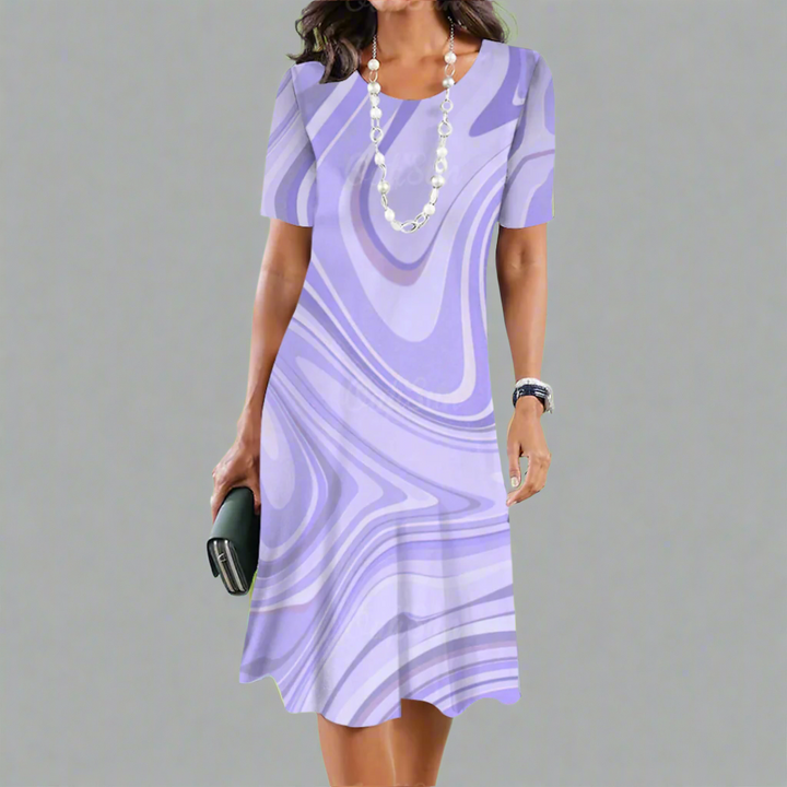 Urswinda | Elegantes Farbverlauf-Sommerkleid