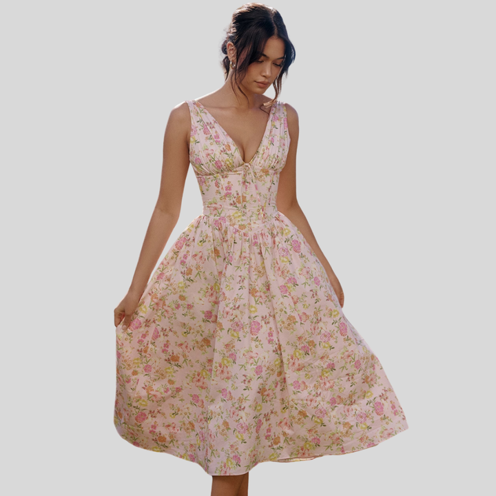 Tilda | Zeitloses Midi-Kleid