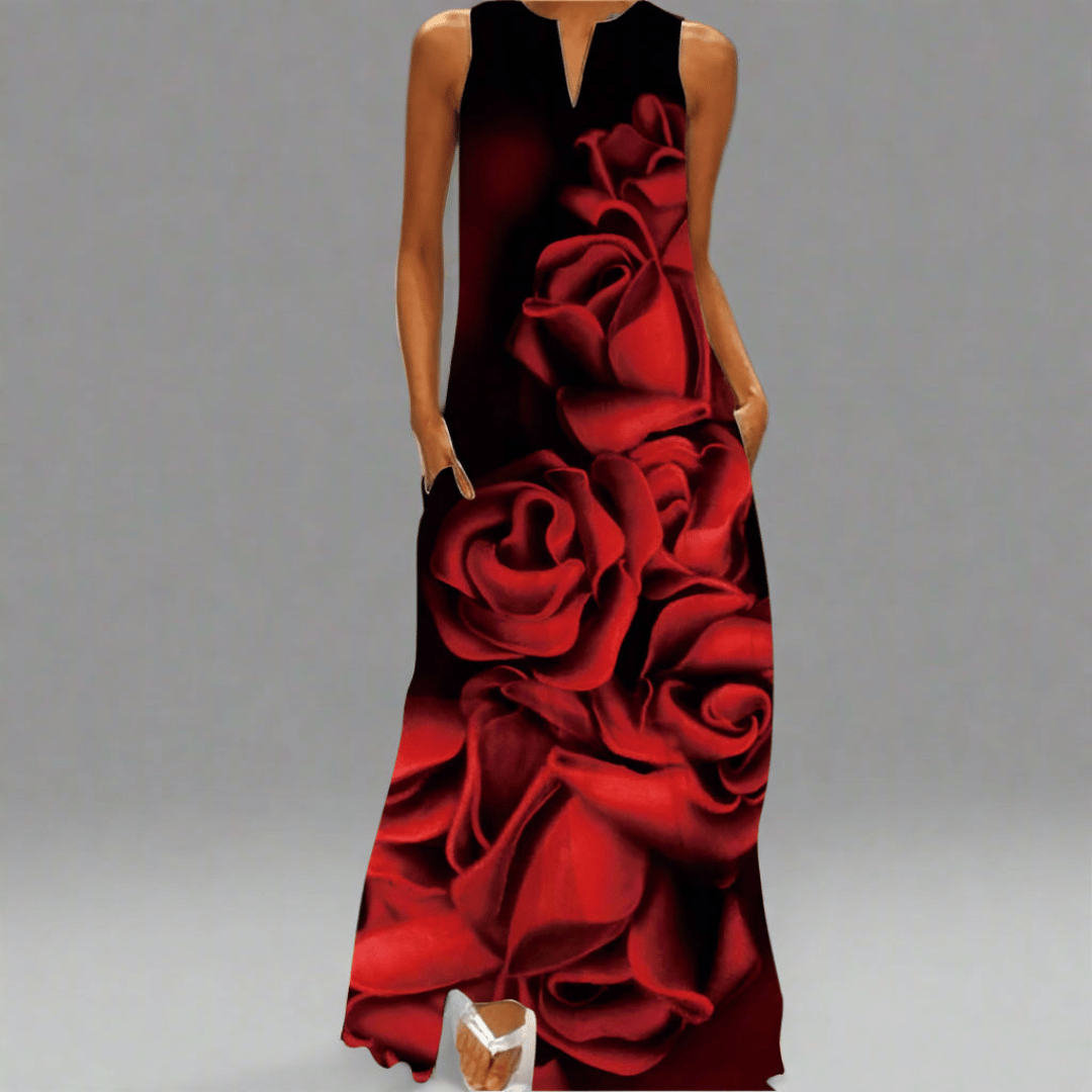 Carolin | Premium türkises Kleid mit königlichem Look