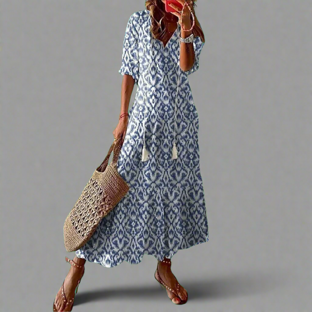 Cyratrud | Luftiges Maxikleid mit moderner Eleganz
