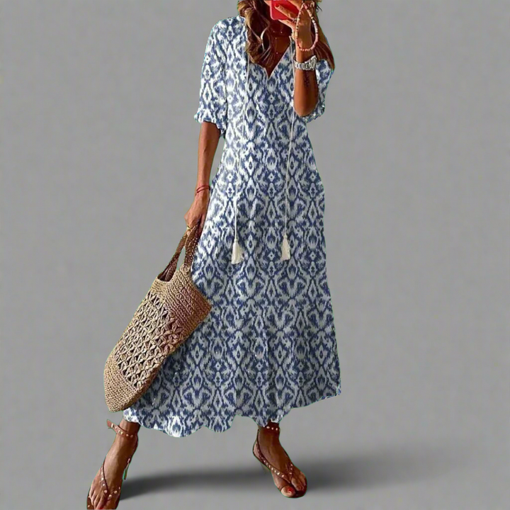 Cyratrud | Luftiges Maxikleid mit moderner Eleganz