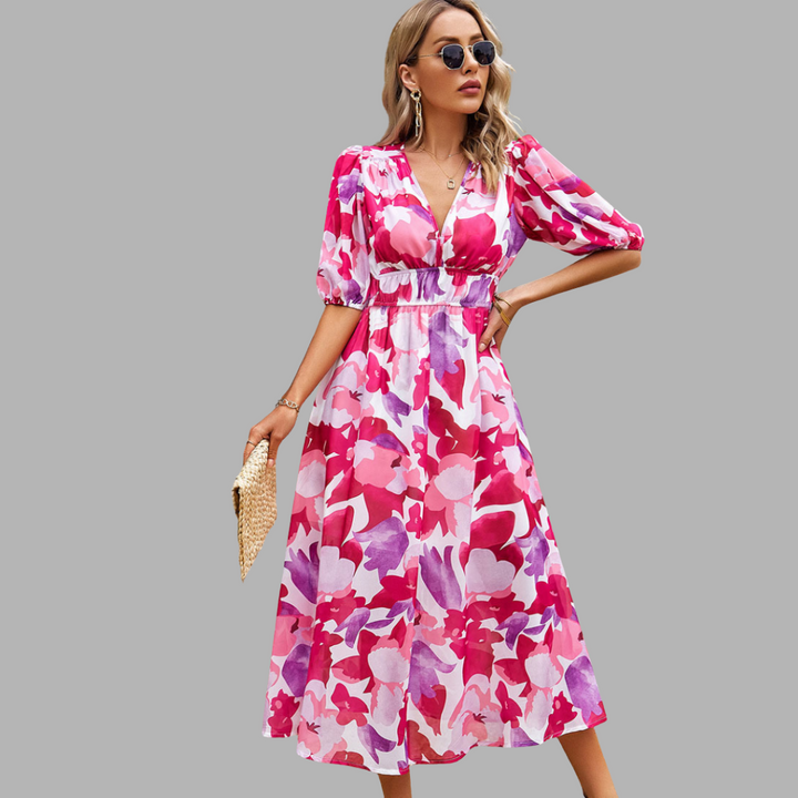 Edeltraud | Stilvolles Maxikleid für warme Tage