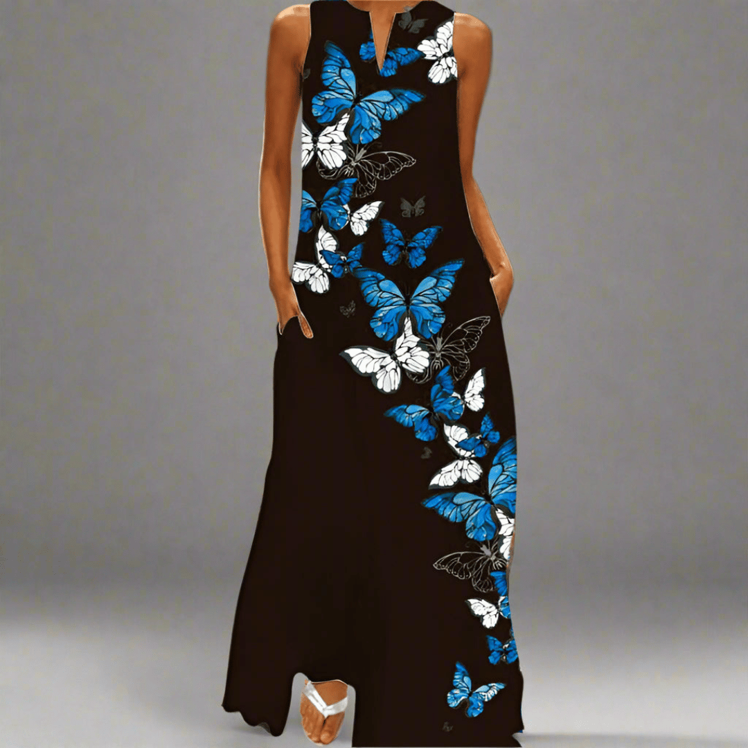 Carolin | Premium türkises Kleid mit königlichem Look