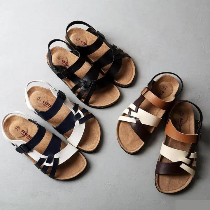 Xandra | Bequeme Sandalen für den Außenbereich