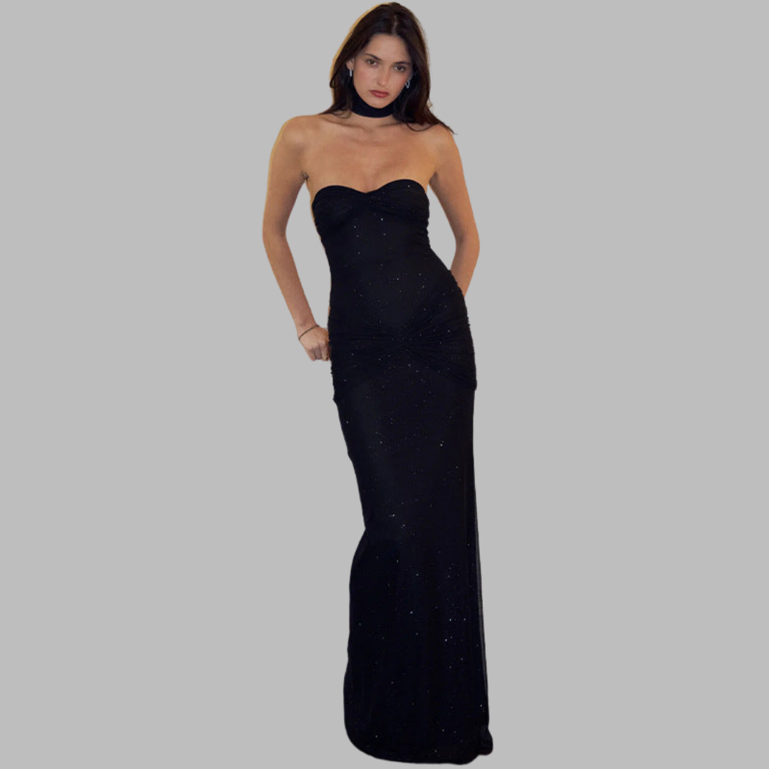 Hadewara | Classic Sheer Gown für zeitlose Eleganz