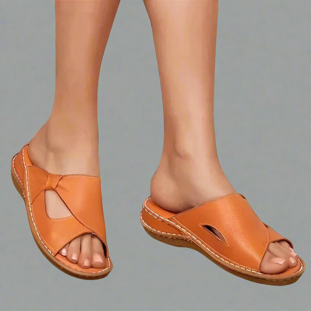 Mirlinda | Orthopädische Sandalen mit rutschfester Premium-Sohle