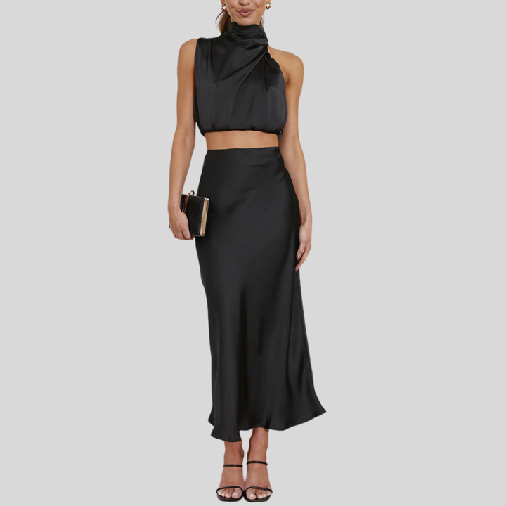 Marlene | Modernes Maxi-Kleid