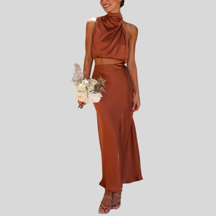 Marlene | Modernes Maxi-Kleid