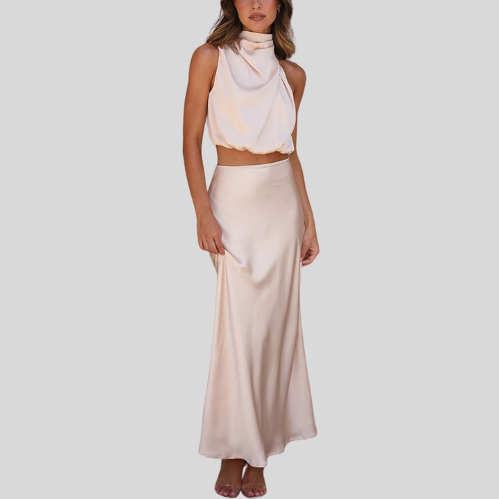 Marlene | Modernes Maxi-Kleid