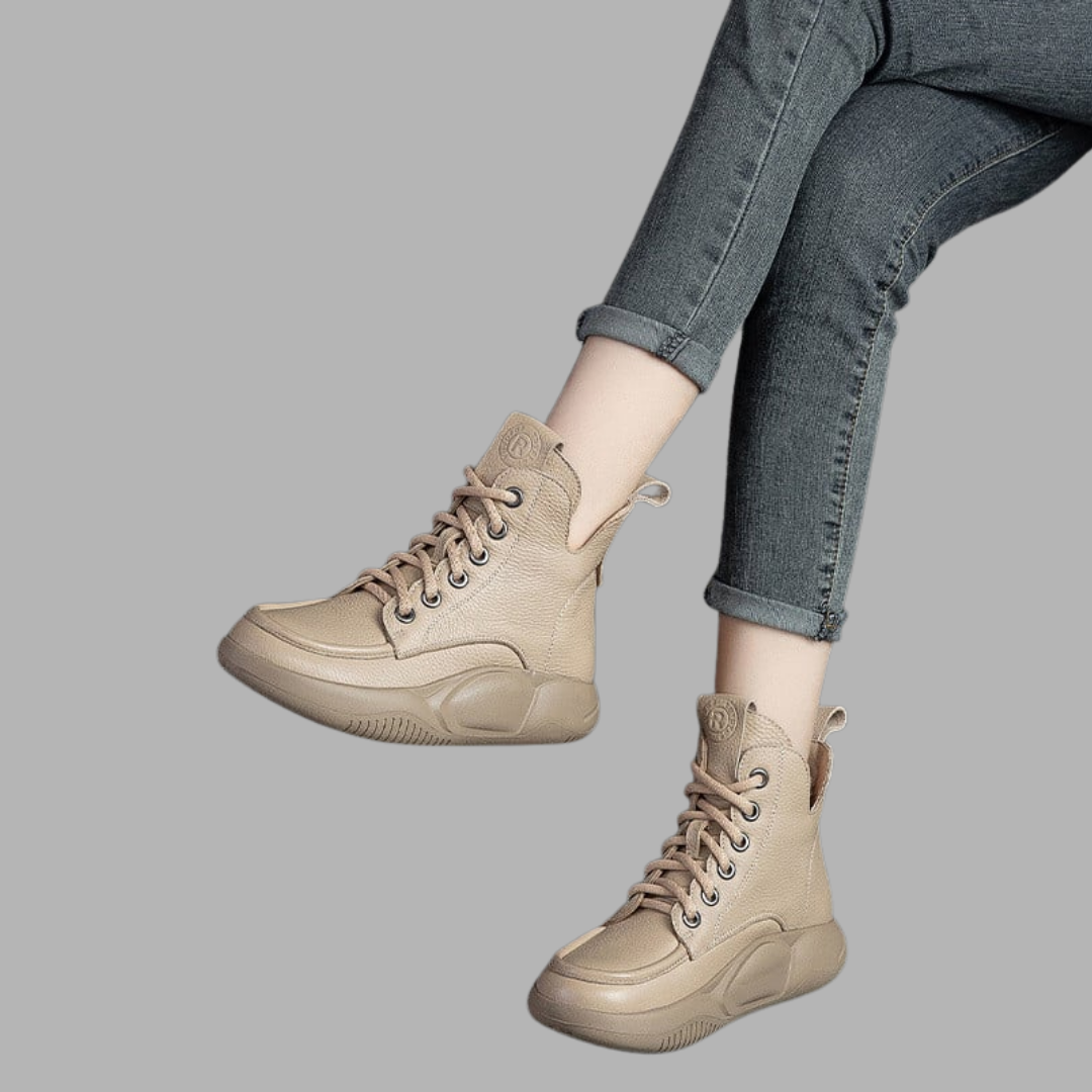 Senta | Gepolsterte Orthopädische High-Top-Stiefel