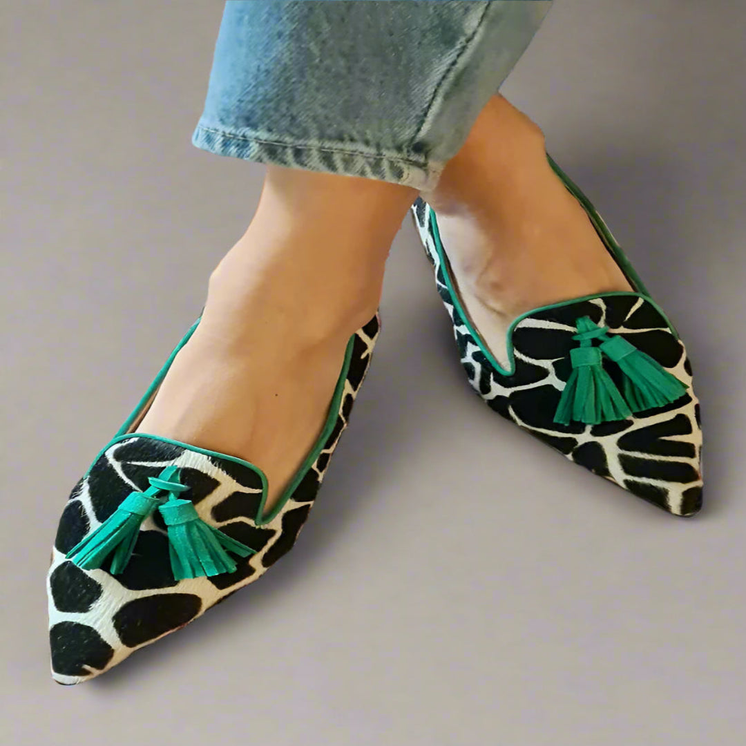 Rosa | Spitz zulaufende Loafer für eleganten Komfort
