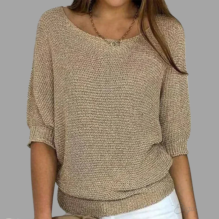 Wendela | Eleganter Strickpullover mit Wohlfühlfaktor