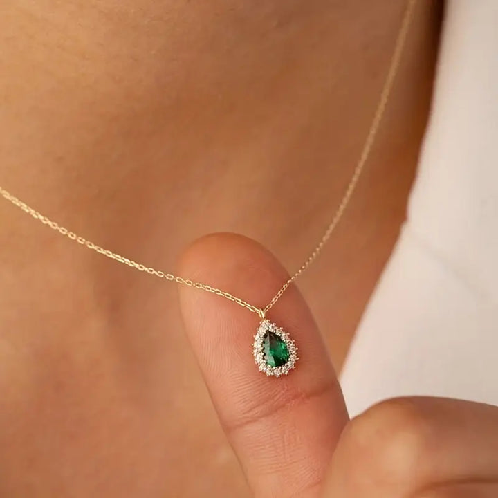 Quirina | Premium 18k Gold Halskette