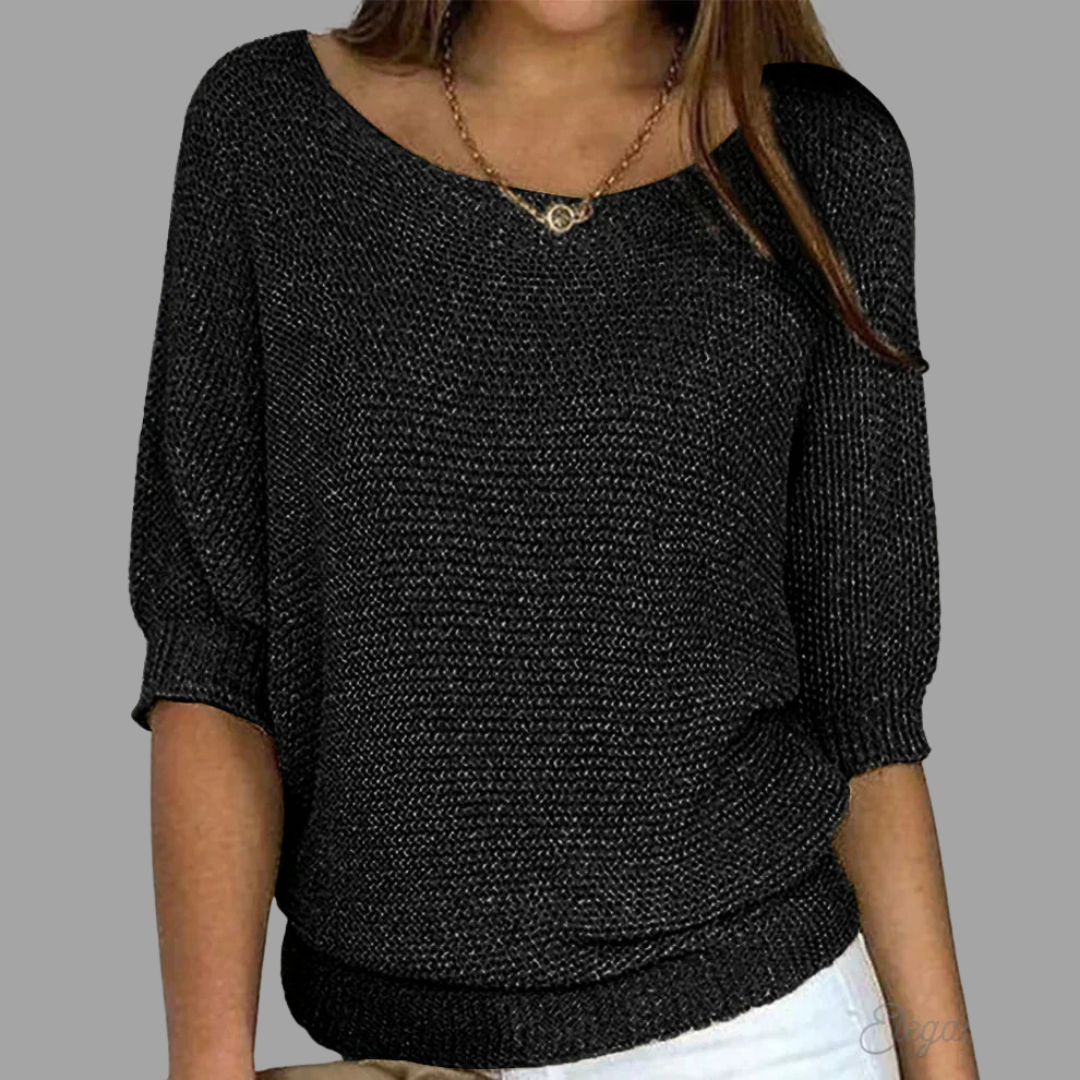Wendela | Eleganter Strickpullover mit Wohlfühlfaktor
