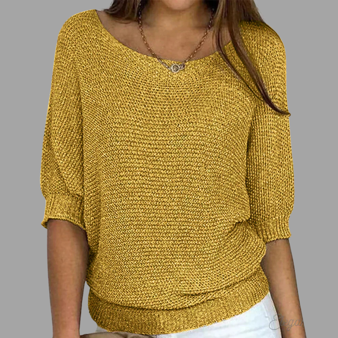Wendela | Eleganter Strickpullover mit Wohlfühlfaktor