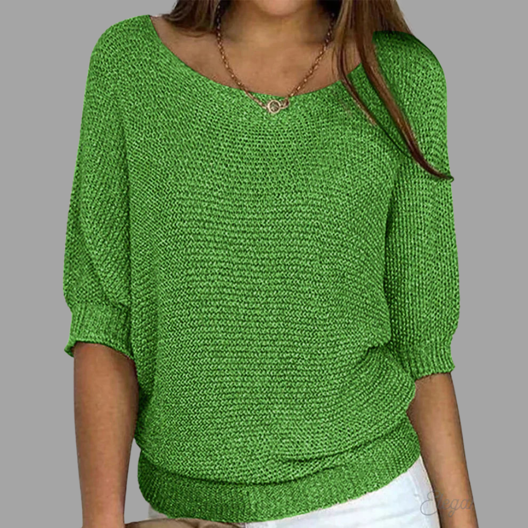 Wendela | Eleganter Strickpullover mit Wohlfühlfaktor