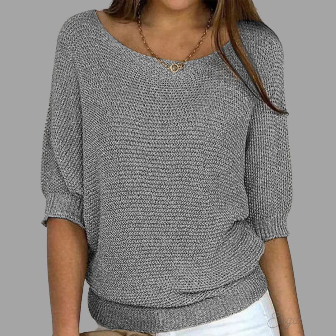 Wendela | Eleganter Strickpullover mit Wohlfühlfaktor