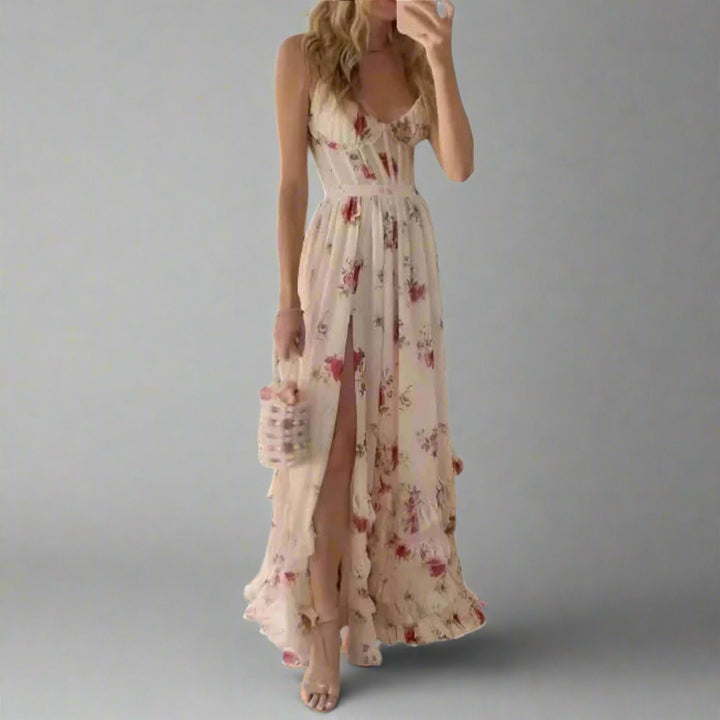 Nicole | Elegantes Maxikleid für besondere Momente