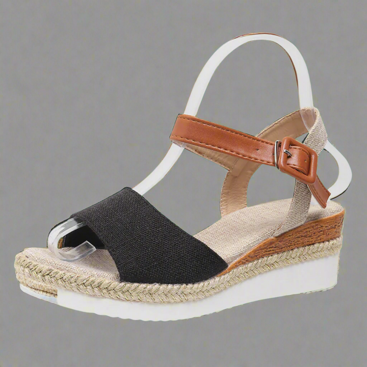 Rosinda | Elegante Keilsandalen mit Weichkomfort