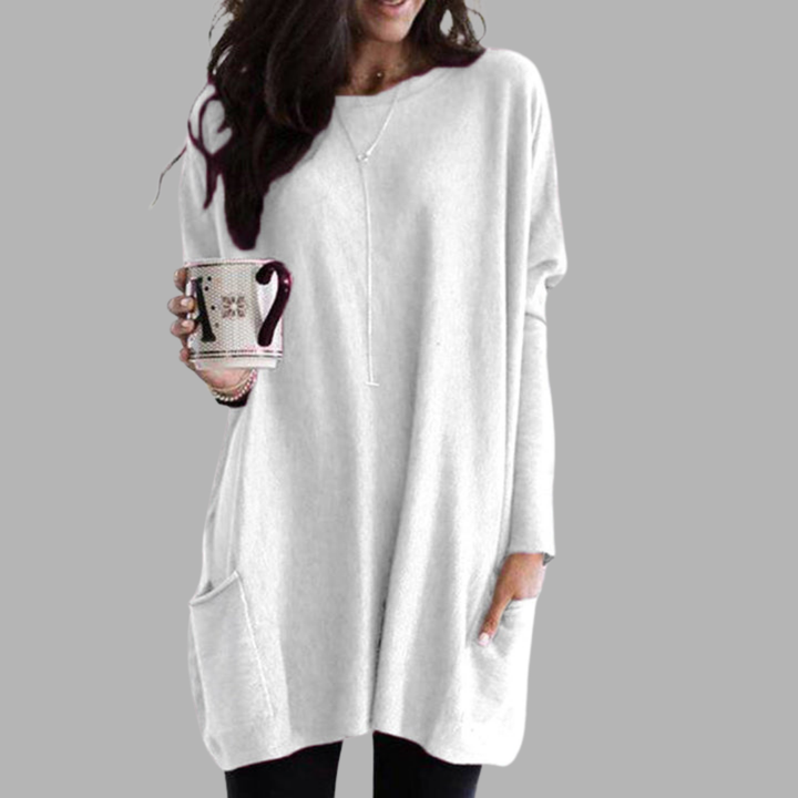 Carla | Oversized Pullover mit Rundhalsausschnitt und Wohlfühlkomfort