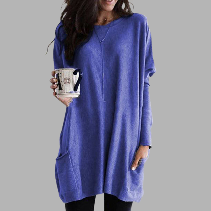Carla | Oversized Pullover mit Rundhalsausschnitt und Wohlfühlkomfort