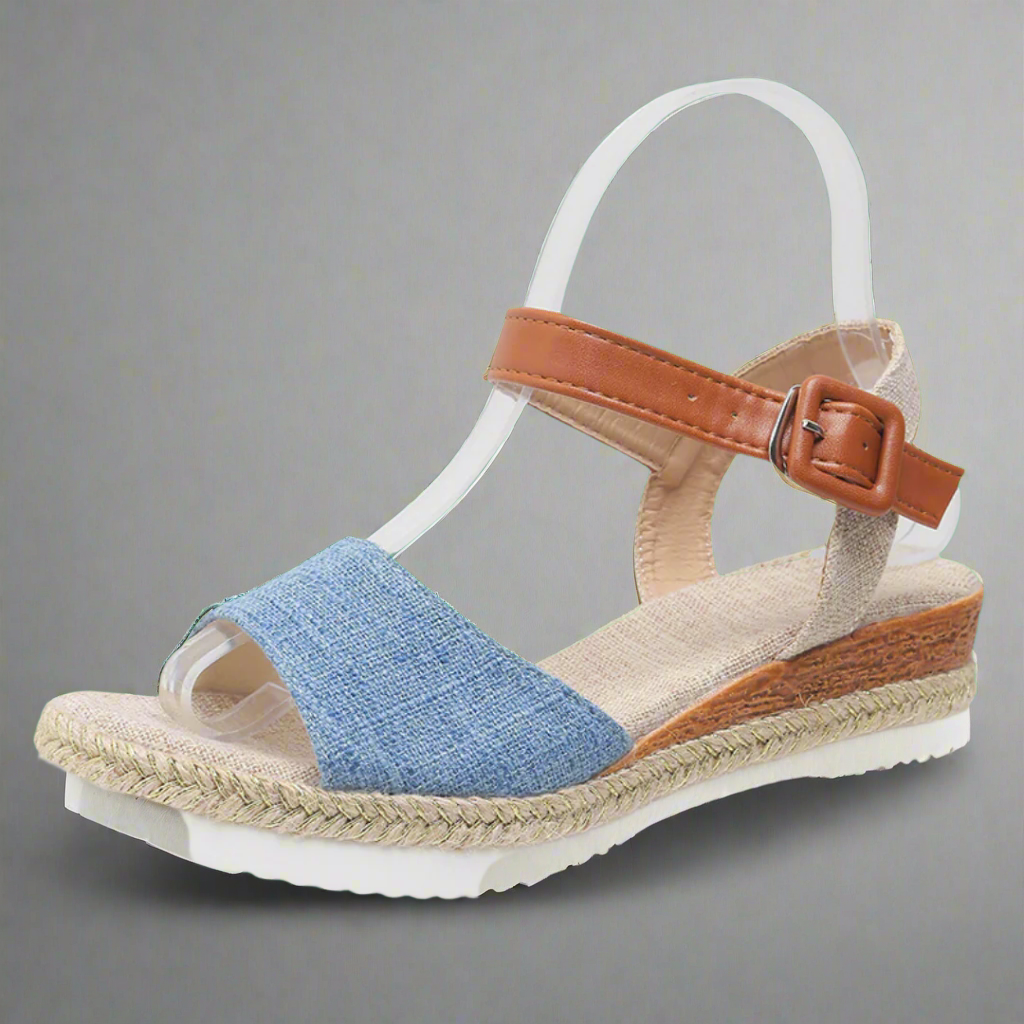 Rosinda | Elegante Keilsandalen mit Weichkomfort