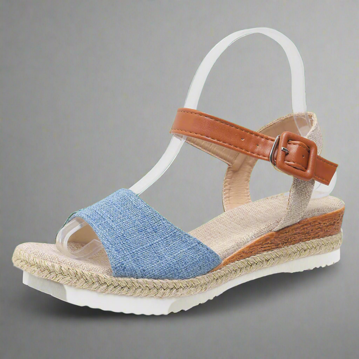 Rosinda | Elegante Keilsandalen mit Weichkomfort