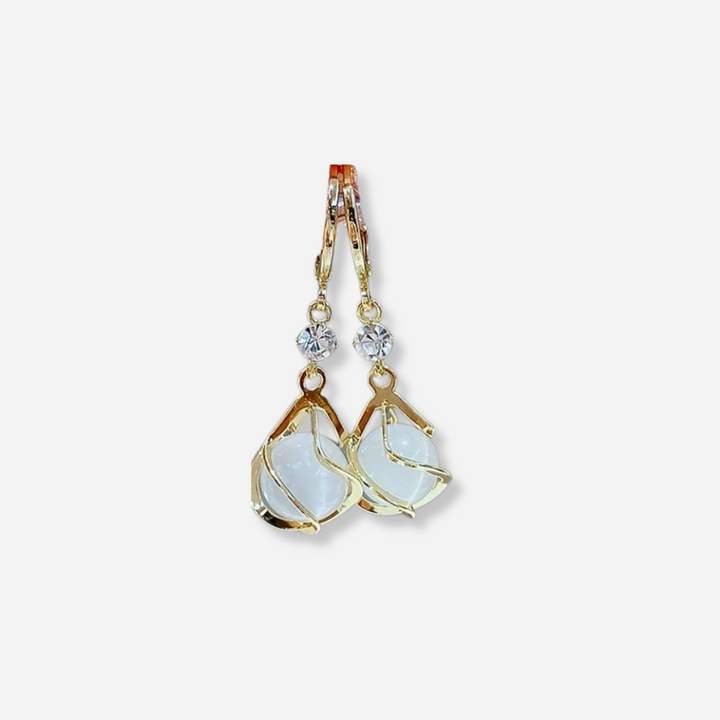 Selina | Glamouröse Opal-Ohrringe aus hochwertigem Material