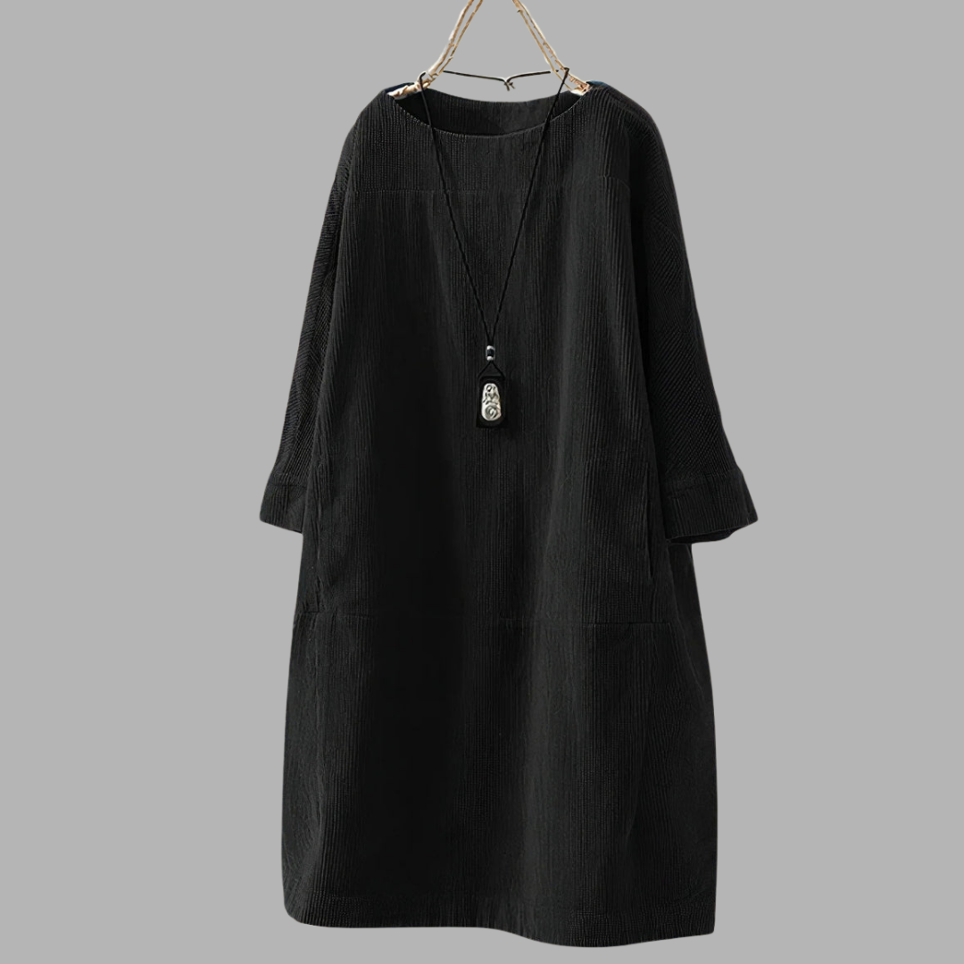 Bertha | Cord-Tunika mit elegantem Komfort