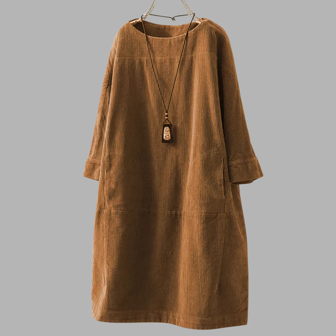 Bertha | Cord-Tunika mit elegantem Komfort