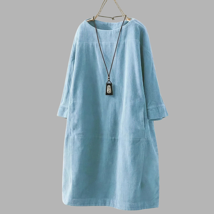 Bertha | Cord-Tunika mit elegantem Komfort