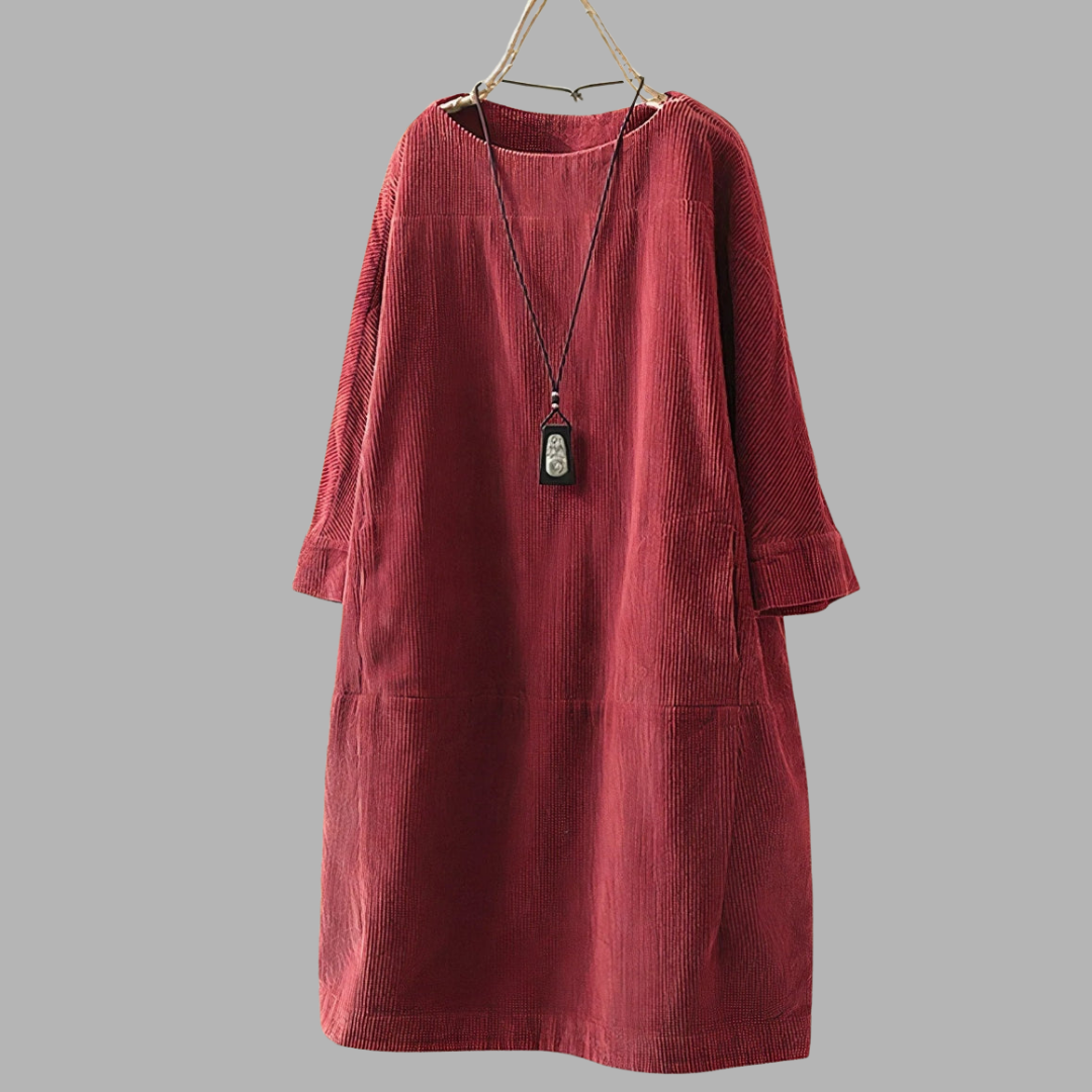 Bertha | Cord-Tunika mit elegantem Komfort