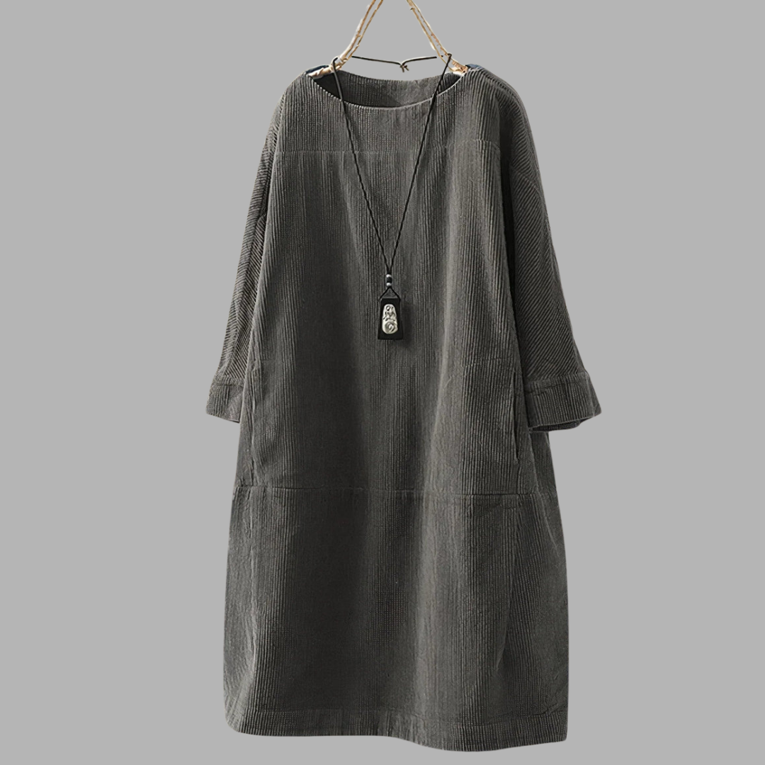 Bertha | Cord-Tunika mit elegantem Komfort