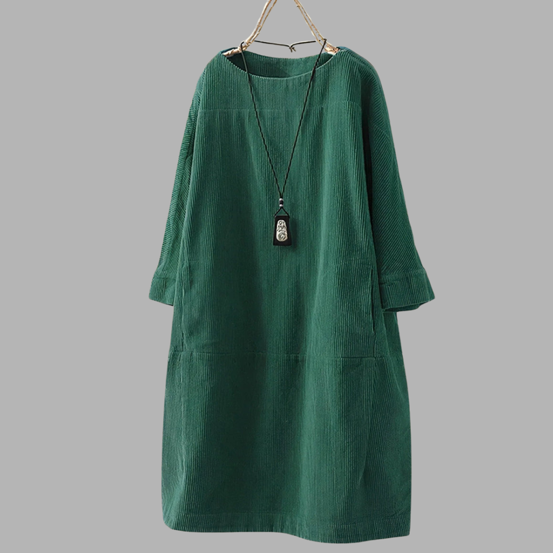 Bertha | Cord-Tunika mit elegantem Komfort