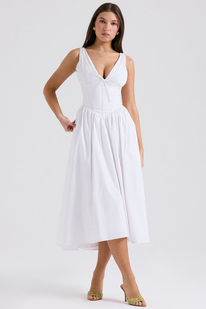 Tilda | Zeitloses Midi-Kleid