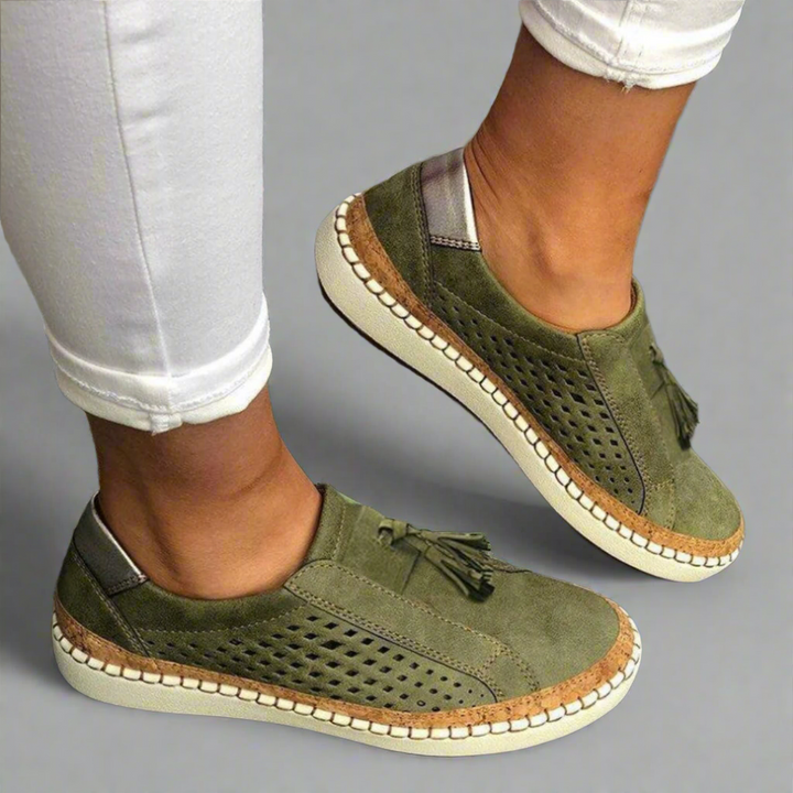 Yvonne | Orthopädische Slipper für Schmerzfreies Gehen