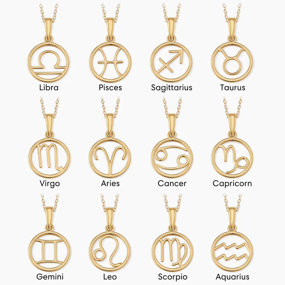 Zethira | Zodiac Zeichen Halskette