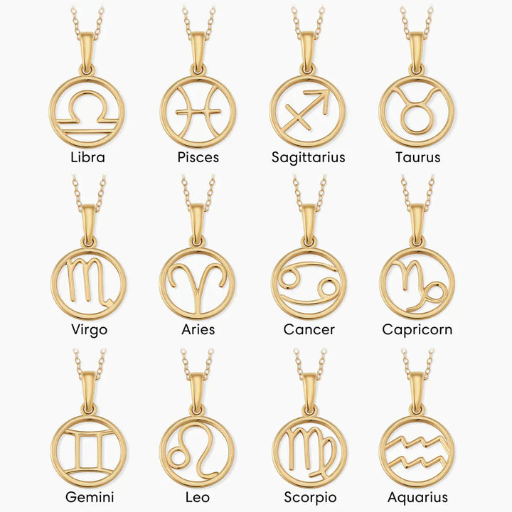 Zethira | Zodiac Zeichen Halskette