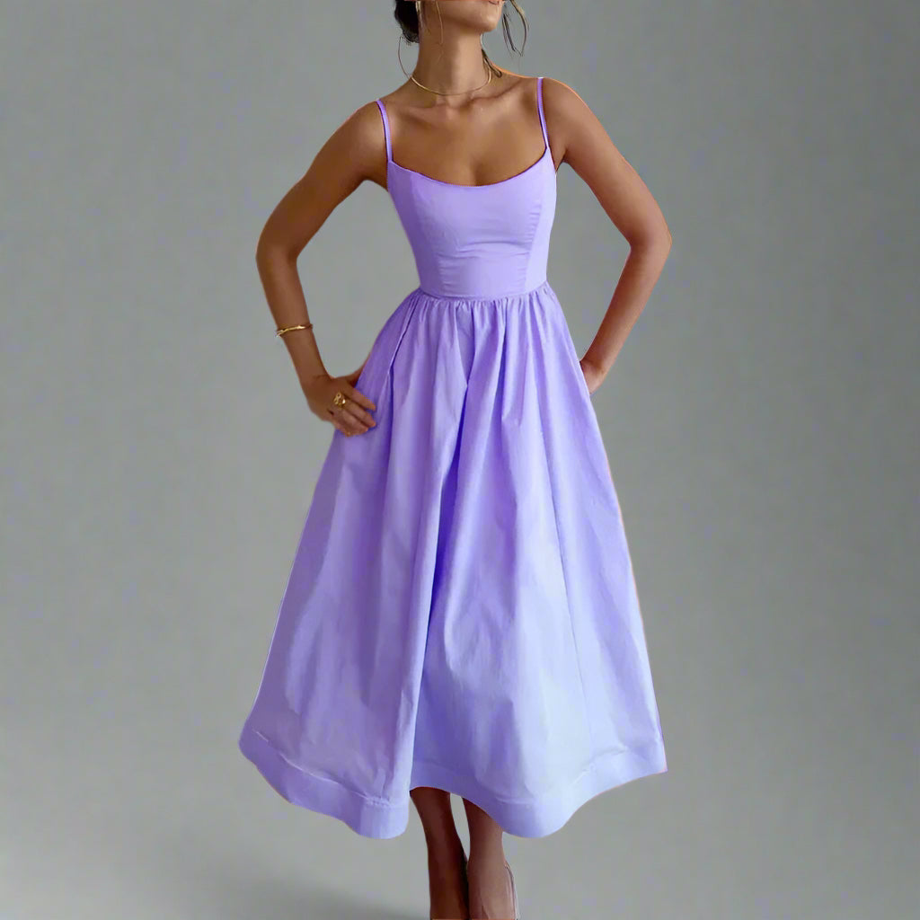 Kreszentia | Premium Strap Midi Dress für jeden Anlass