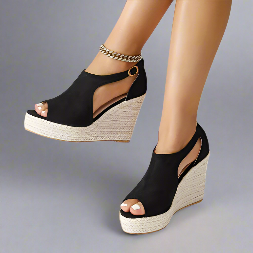 Marla | Stretchsandalen mit Absatzkomfort