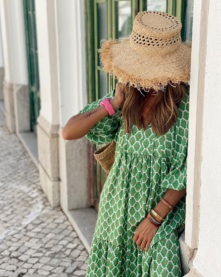 Bellona | Langes Boho Kleid