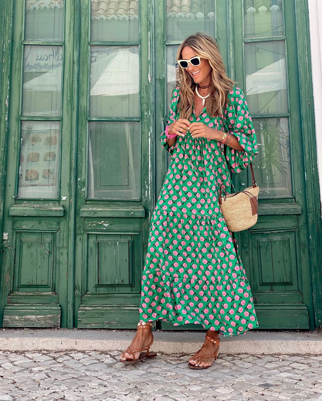 Bellona | Langes Boho Kleid